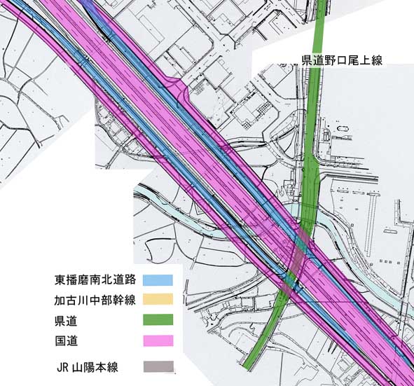 中央ジャンクション東の図