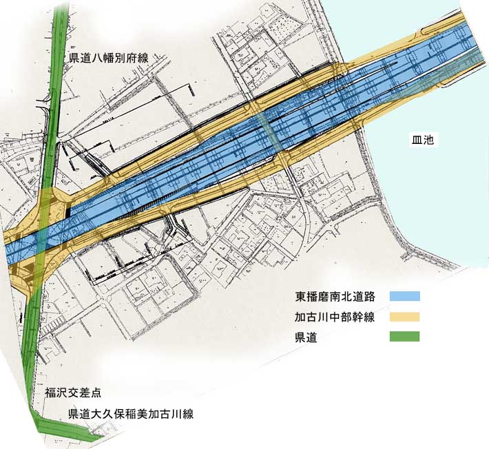 神野町石守周辺図