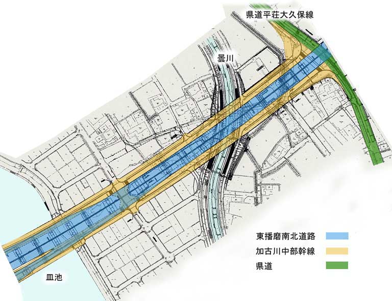 神野町福留周辺図