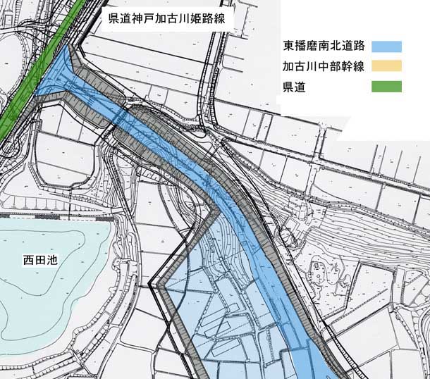  第２ランプ出口付近の図